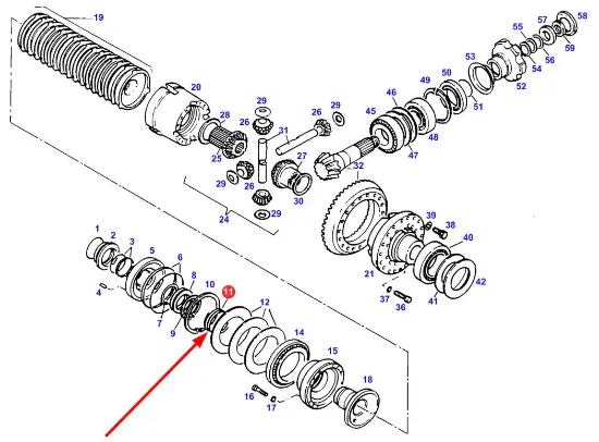 Slika Half shaft spring 816300020670