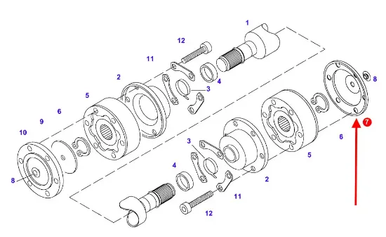 Slika Drive shaft housing 816301080040