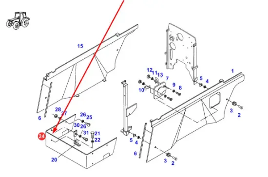 Slika Lamp housing 816500510020