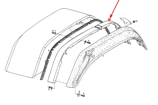 Slika Fender extension 816700051021