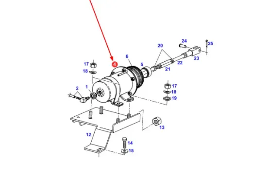 Slika Brake actuator repair kit 8284253070012