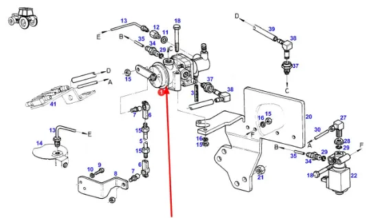 Slika Control valve repair kit 8284700159032