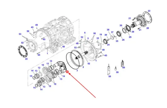 Slika Planetary gear carrier 835150150024