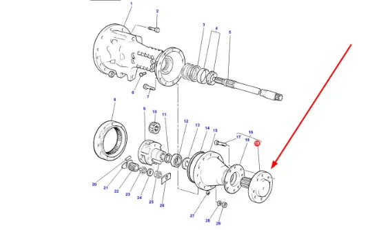 Slika Wheel hub 884850M3