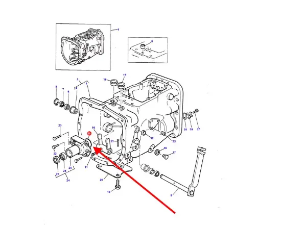 Slika Gearbox housing o-ring,101,22 x 1,78 886089M1