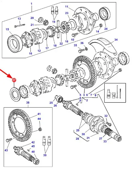 Slika 034"/0,86mm Retaining Washer 892173M2