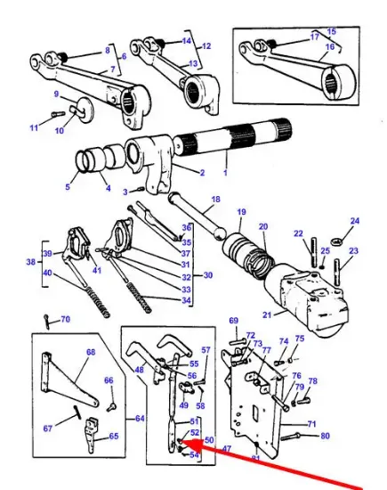 Slika Mounting bracket 898151M1