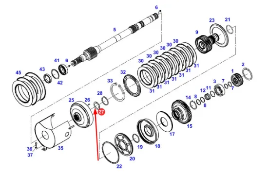 Slika Clutch basket ring 916100320040