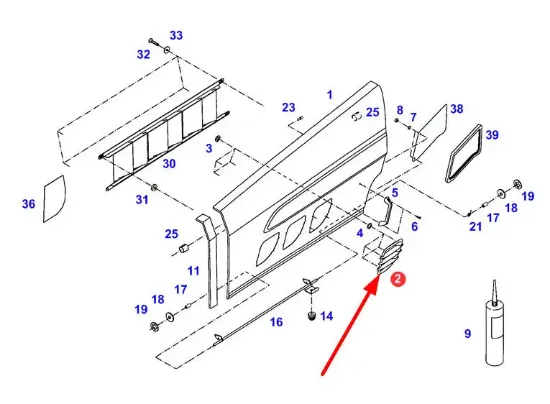 Slika Plastic cover 916501022390