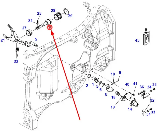 Slika Hydraulic cylinder 926103080010