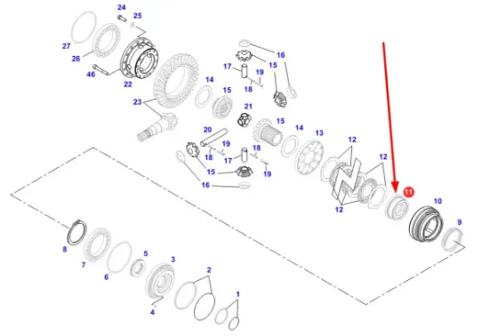 Slika Differential pressure plate 931303190090