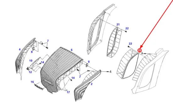 Slika Side cover 931502020300