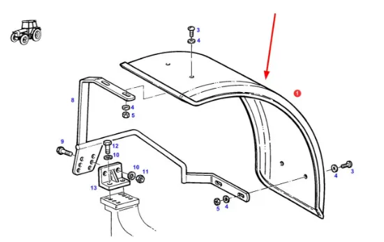 Slika Front fender A295701030010