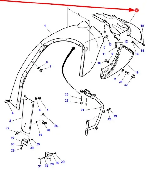 Slika Mudguard ACW2075790