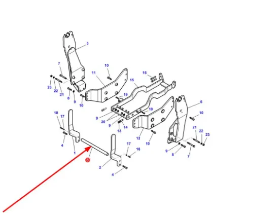 Slika Hood guard rod AL10386831