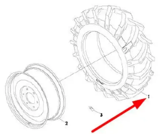 Slika Tire 280/70R20 ASTB1S320060001K