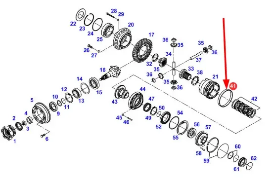 Slika B3012 Differential Ring