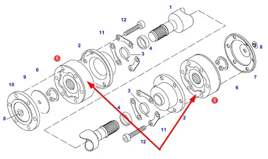 Slika Drive shaft joint E816301080019