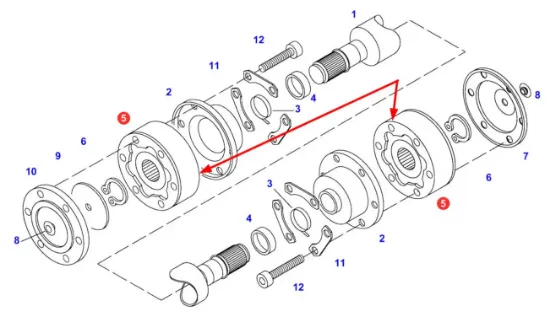 Slika Drive shaft joint replacement E816301080019