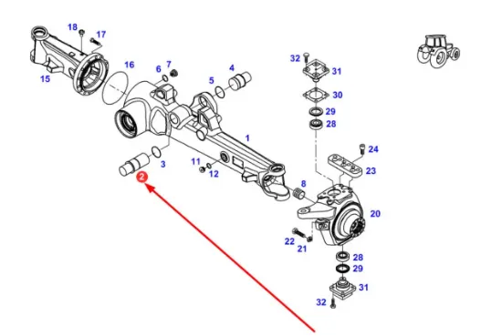 Slika Pin F119300020200