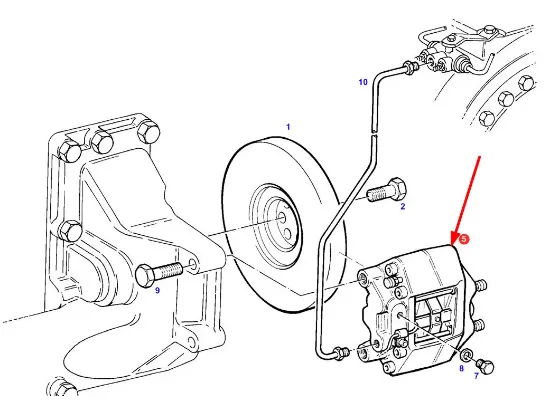 Slika Brake cylinder repair kit replacement F178107070080