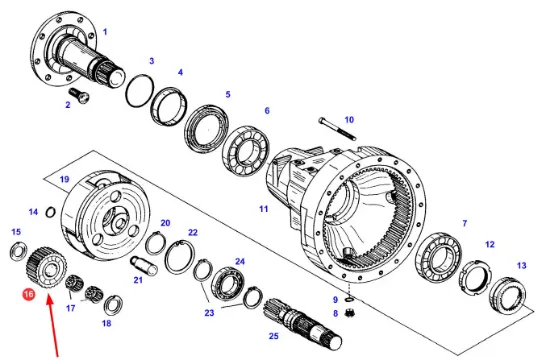 Slika Gear wheel F184100150260