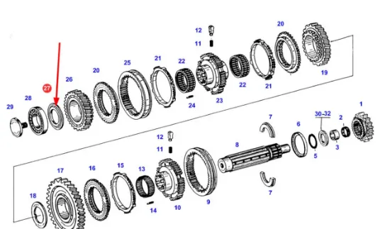 Slika Adjusting washer F184108080508