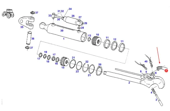 Slika Central link spring F258872051040