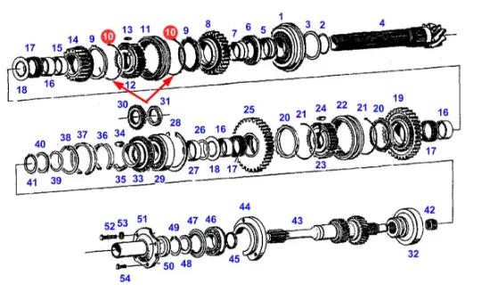 Slika Synchronizer spring F278116080071