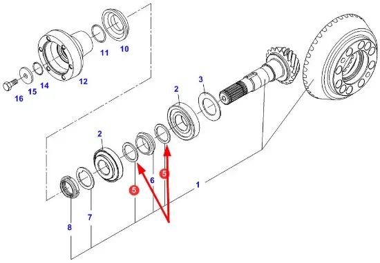 Slika Angle gear spacer F339300020420