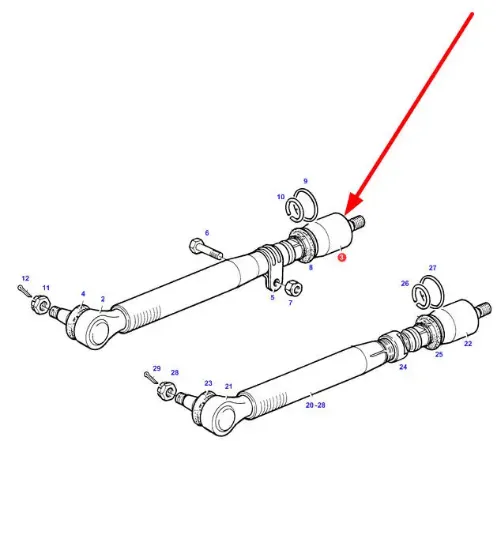 Slika Axial joint M22/M24 x 1.5 F385300100020