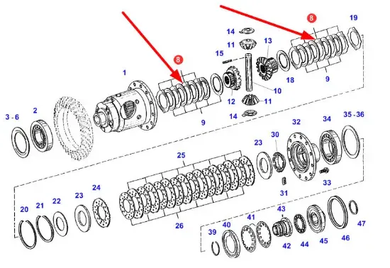 Slika Friction disc 72 x 85 x 1 F395301020040