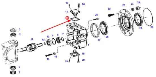 Slika Axle sealing washer F514300020160