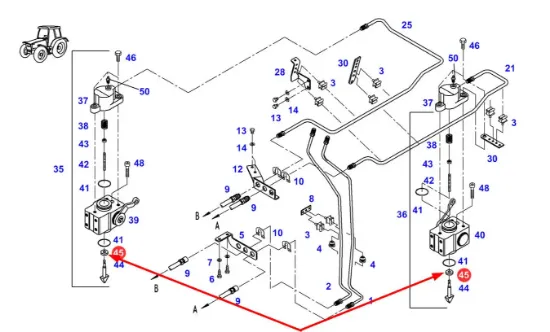 Slika Hydraulic brake system seal F524101070170