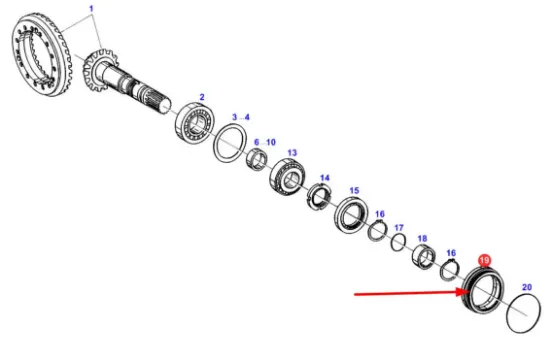 Slika Ring housing F716300020270