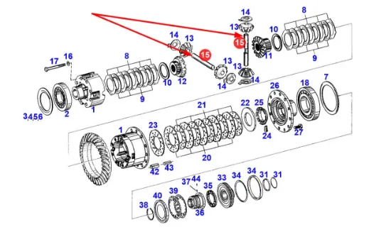 Slika Differential shaft F716300020360