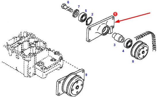 Slika Radiator fan bracket F718202040040