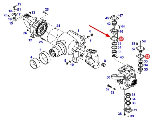 Slika Axle bridge alignment plate F718301020290