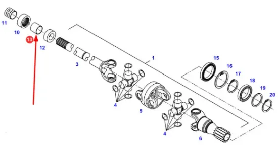 Slika Shaft sleeve 40 x 45 x 40 F718301020520