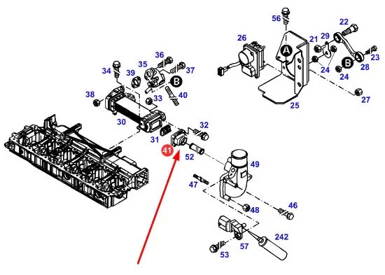 Slika Exhaust gas cooler housing F731200100080