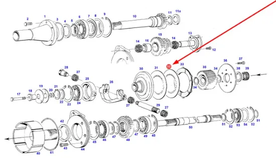 Slika Clutch friction plate F822100200950