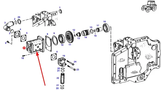 Slika Hydraulic pump F824100490100