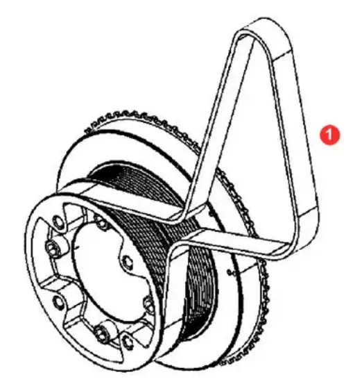 Slika V-belt F842201040010