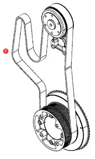 Slika V-belt F842201040020