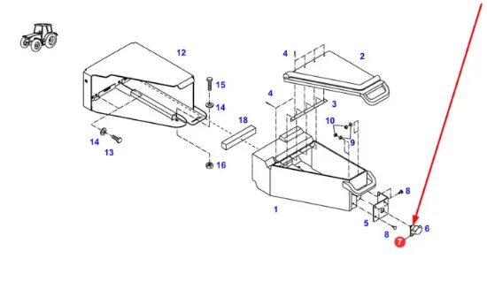 Slika Tool box latch F916501041040