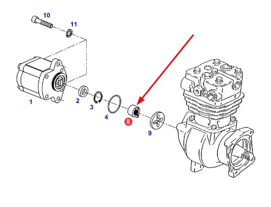 Slika Pump drive connector F916940100010