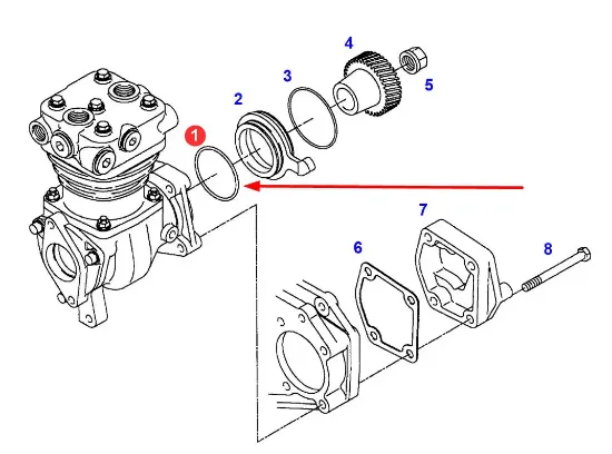 Slika Air compressor o-ring 67,5 x 4 F926200210210