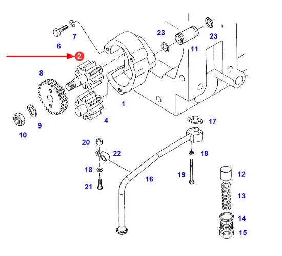 Slika Oil pump gear F926202310410