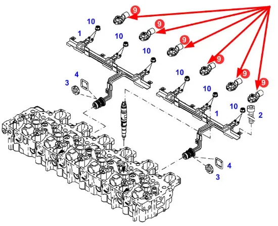 Slika F934201710240 wiring harness connector