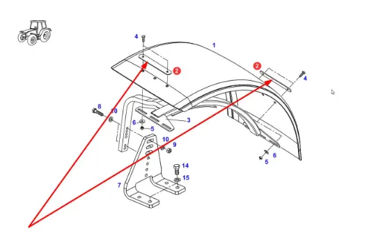 Slika Fender mount FC334700031060